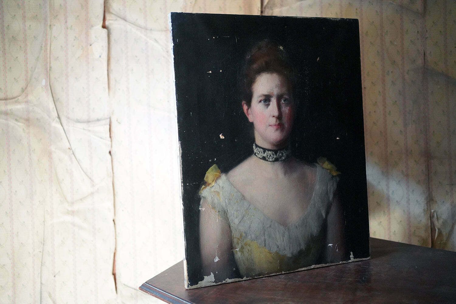 Robert Edward Morrison (1852 1925); A Good Oil On Canvas Portrait Of A Lady Dated To 1889 photo for sale