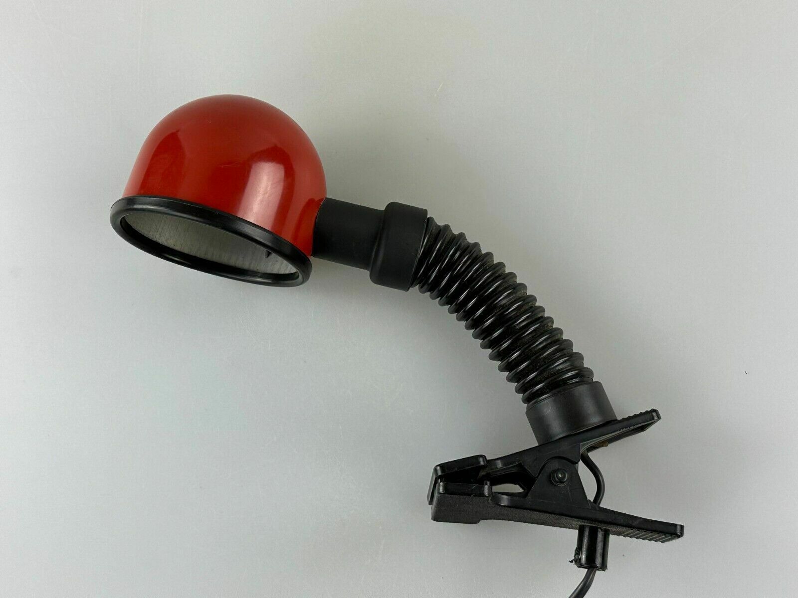 60s 70s Table Lamp Clamp Lamp Gooseneck Space Age Design Metal photo furniture
