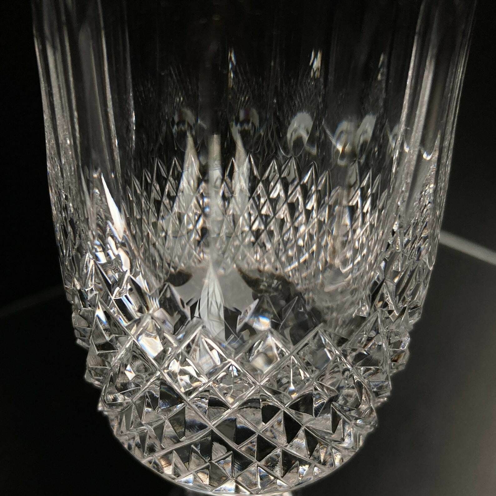 Kristallen Wijnglazen | 6 Stuks | Patroon: Colleen | Knittel | Diamantgeslepen photo furniture
