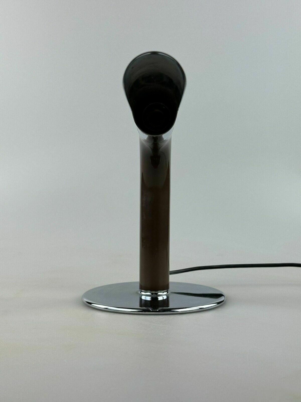 60s 70s Table Lamp Ingo Maurer Gulp Tube Lamp Chrome Metal Space Age photo buy