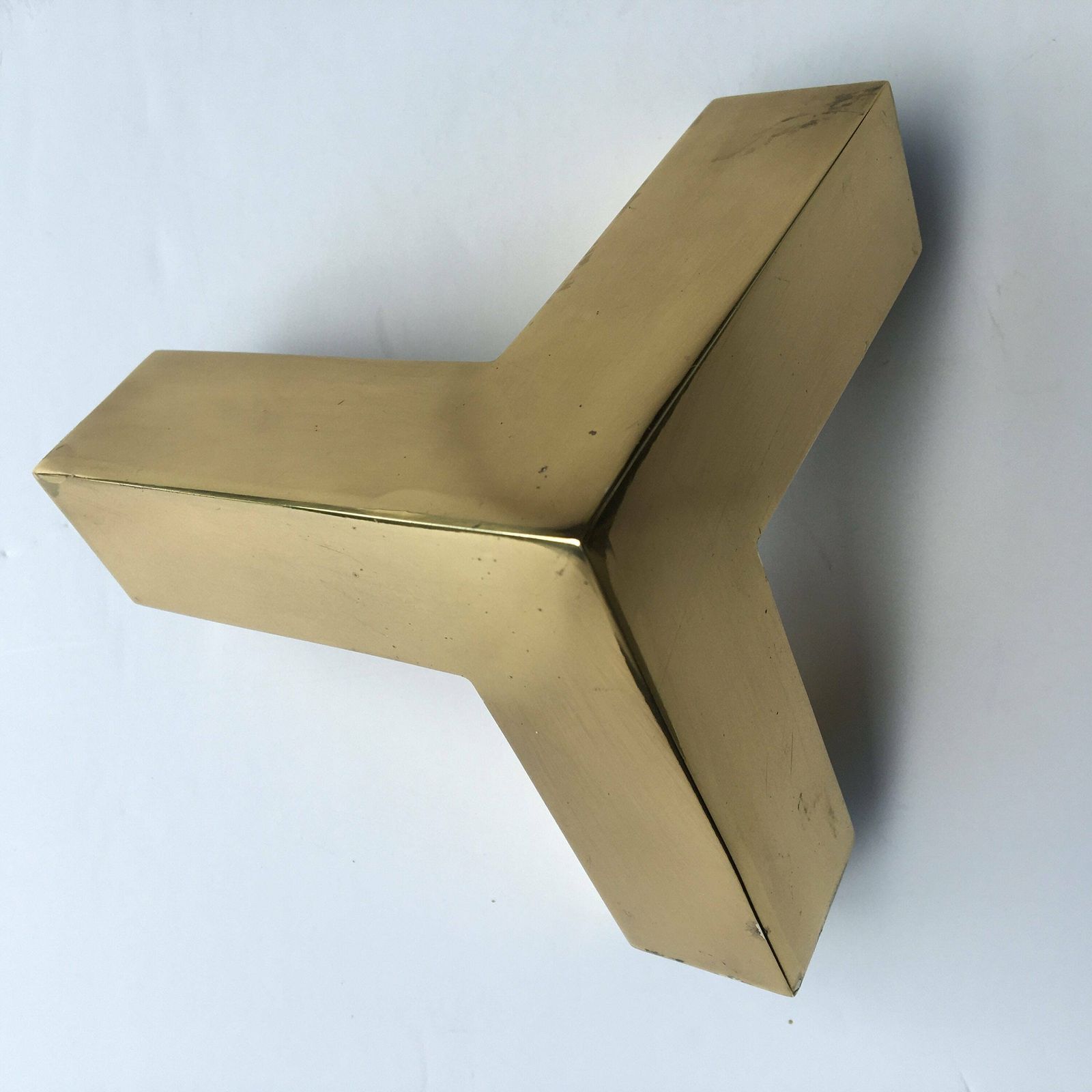 Pierre Vandel Serveerwagen In Lucite, Messing En Glas. photo vinterior