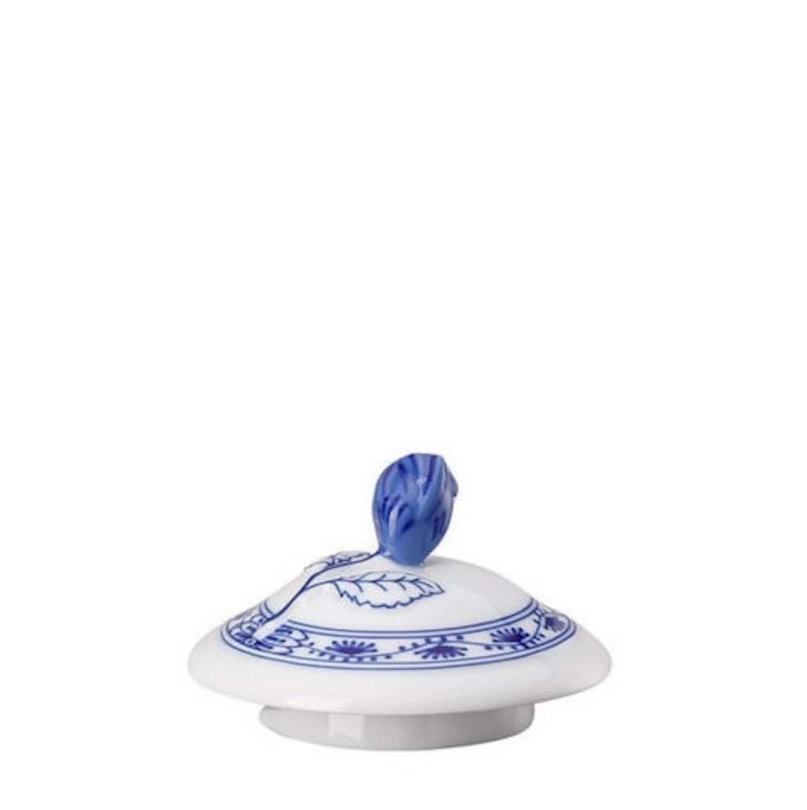 Big Porcelain Coffee Pot  Blue Onions  Holds 67 Oz  2 L  Serves 12  Hutschenreuther (Rosenthal) photo vinterior