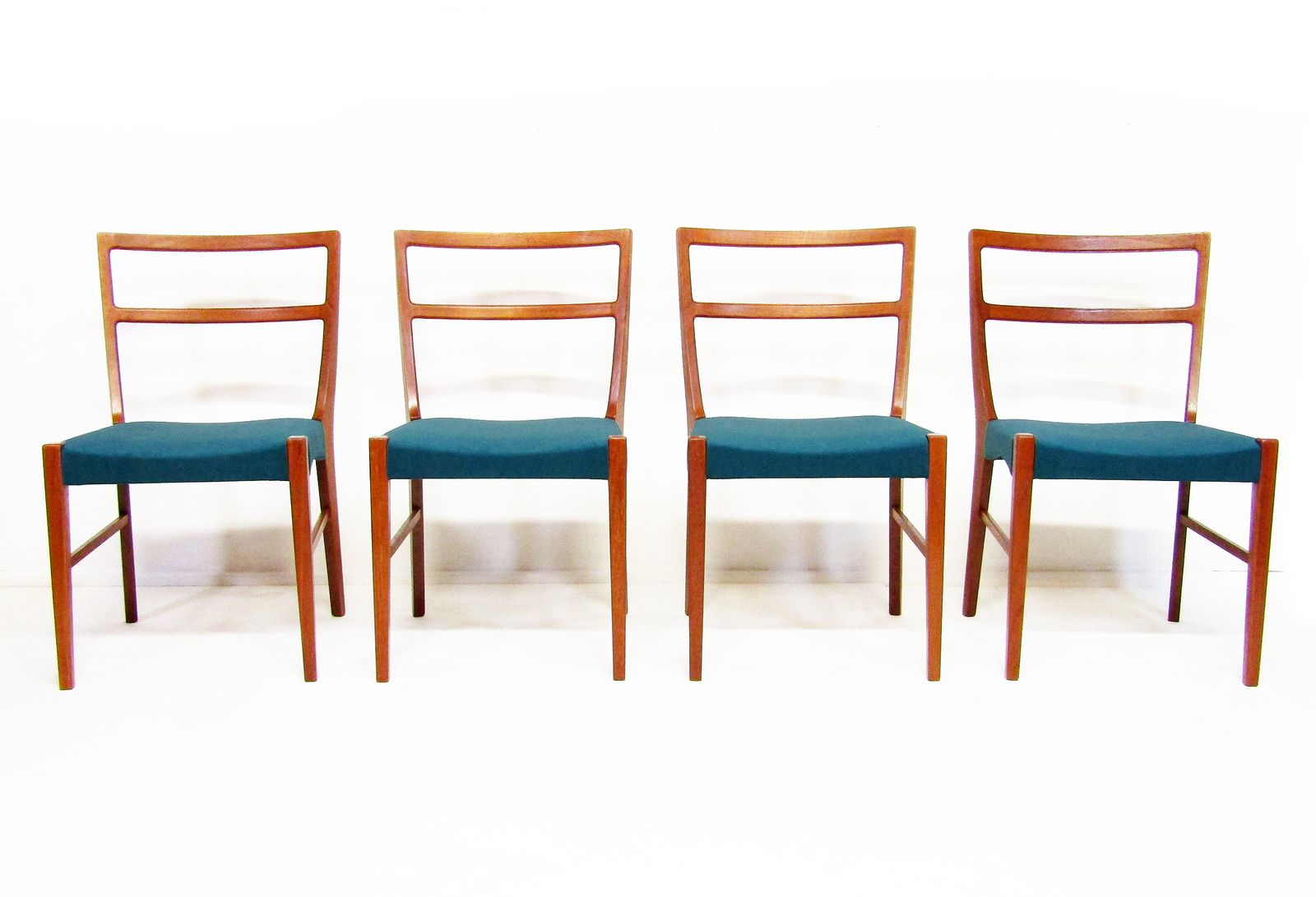 Set Of Four 1960s Danish Dining Chairs By Johannes Andersen For Bernhard Pedersen photo furniture