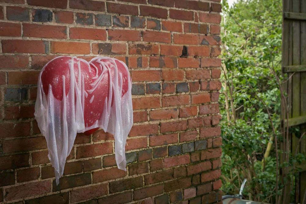 Veil Of Tears  Unique Wall Mounted Resin Sculpture photo Art