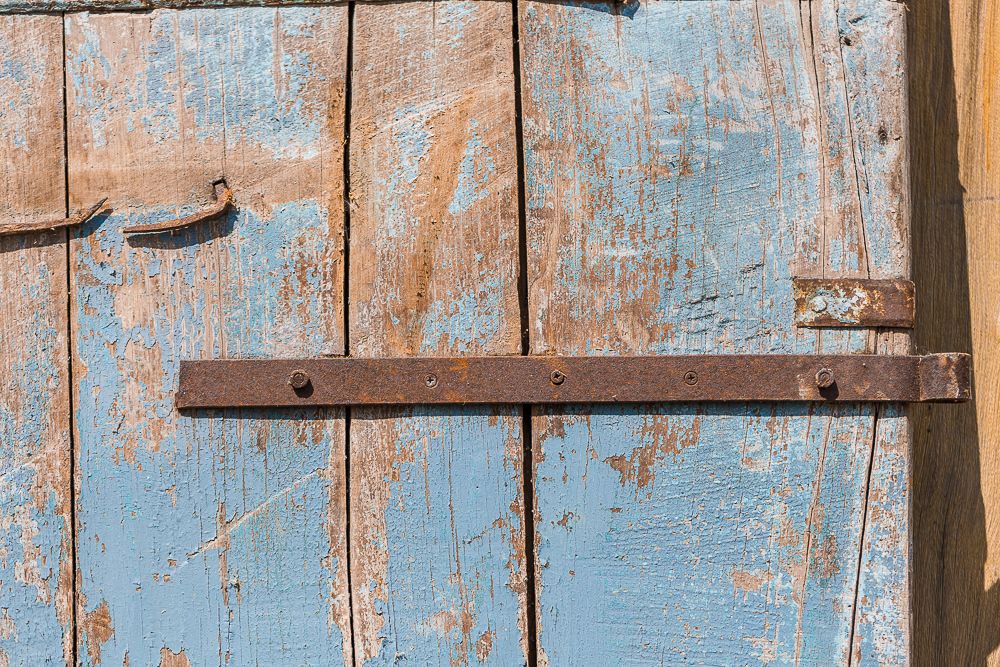 Pair Of Indian Hardwood Doors, 1900s photo for sale
