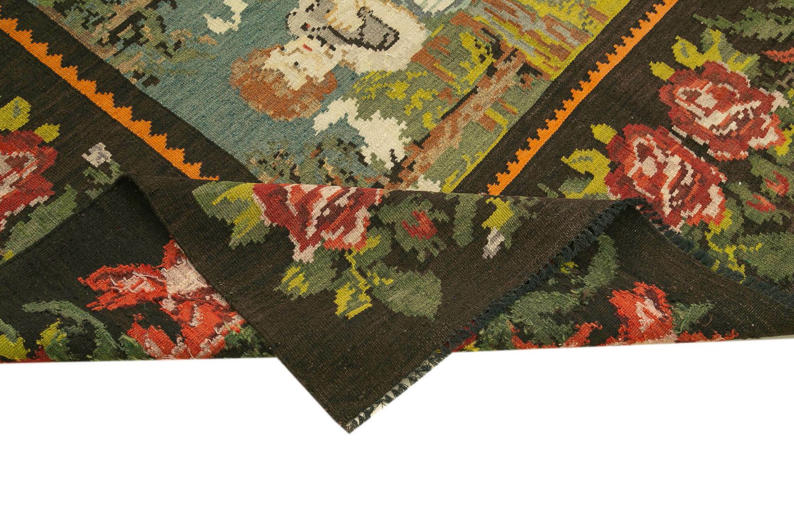 Antique Moldovian Kilim 240 X 192 Sku 23428 photo vinterior
