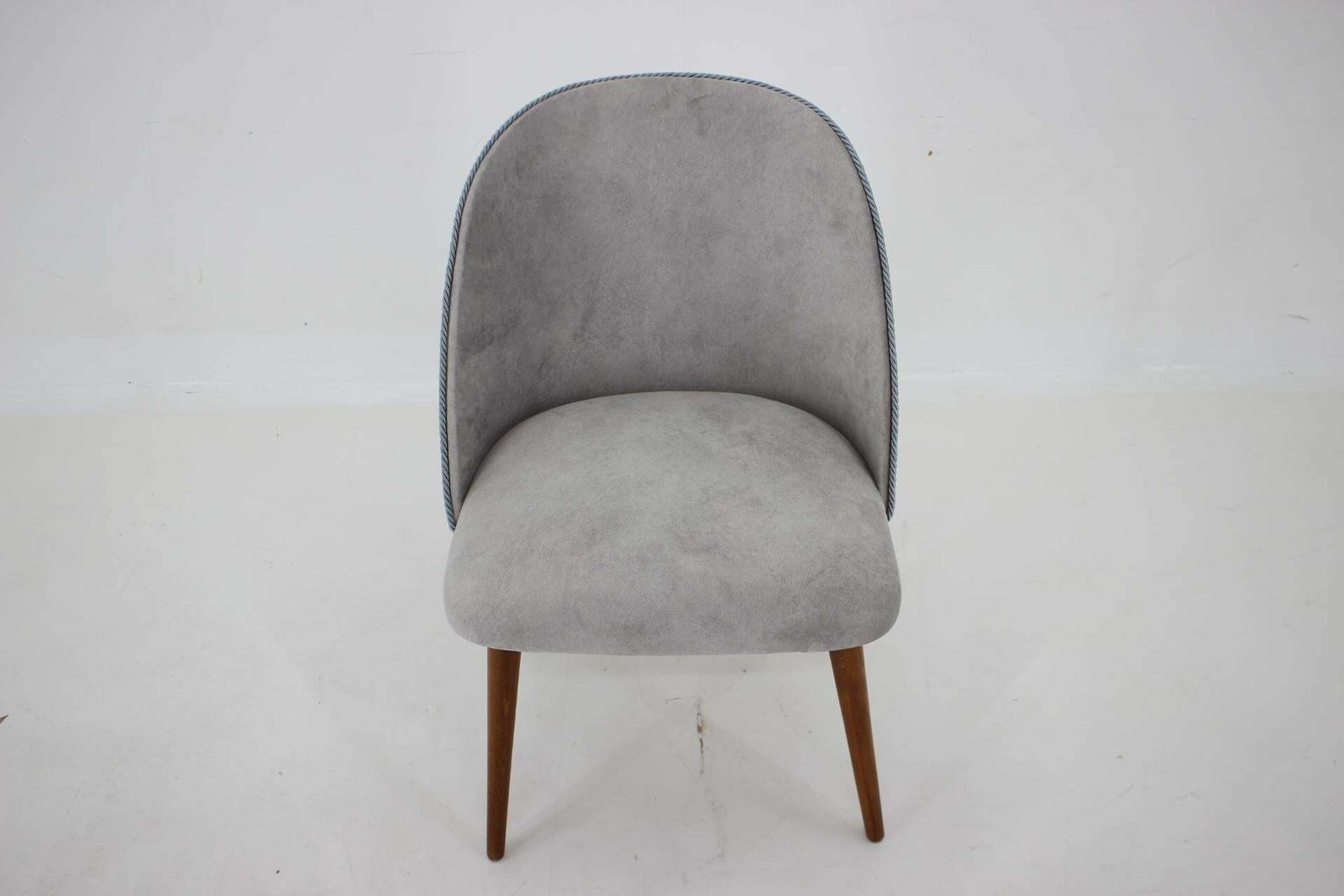 Furniture 1960s Restored Side Or Desk Lounge Chair, Czechoslovakia photo