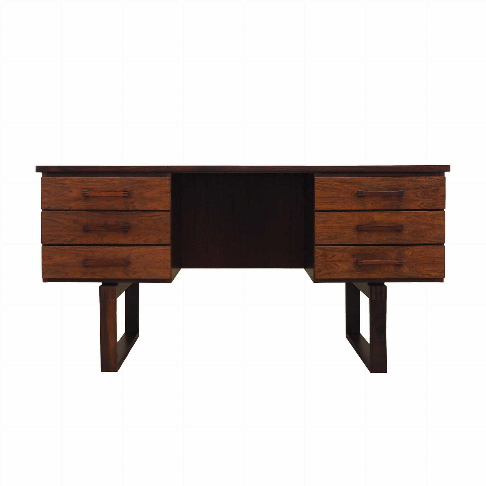 Vintage Desk, Danish Design, 1960s, Designer: Torben Valeur & Henning Jensen, Manufacturer: Dyrlund