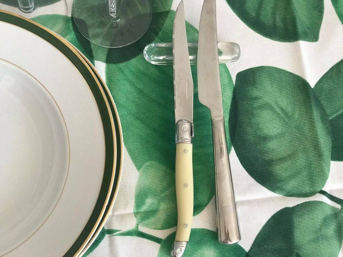 Kristallen Messenleggers Daum – Vintage Set Van 6 – Mid Century Tafelaccesoires photo buy