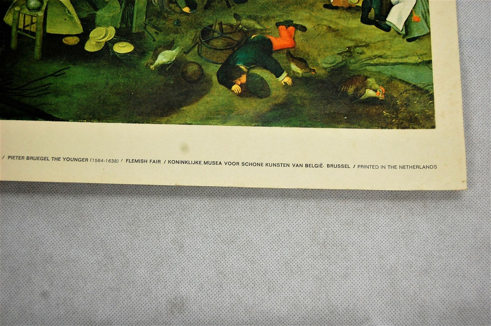 Flemish Fair   Pieter Brueghel The Younger .Vintage Poster photo 178.0