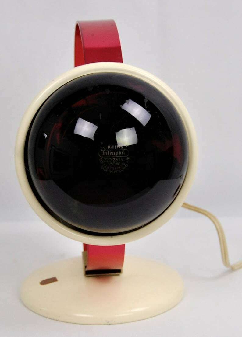 Infraphil Lamp By Charlotte Perriand For Philips, 1950s photo for sale