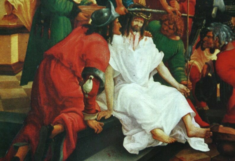 Passions/Sebastians Altar In St. Florian Christ Crowned With Thorns By Albrecht Altdorfer photo buy