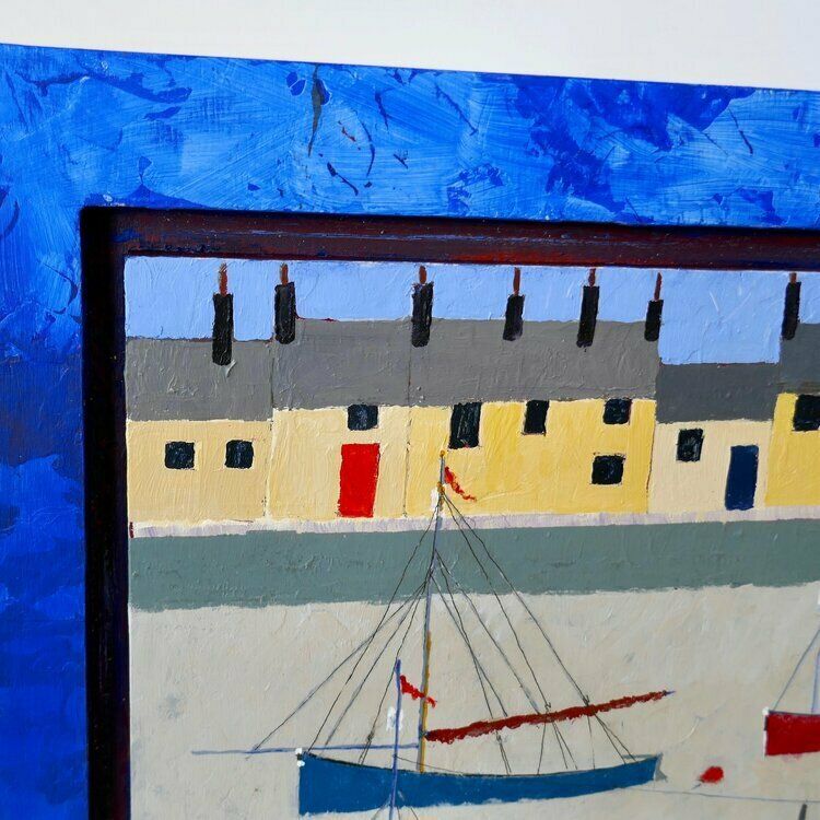 St Mawes Fishing Boats St Ives Naive photo 325.0
