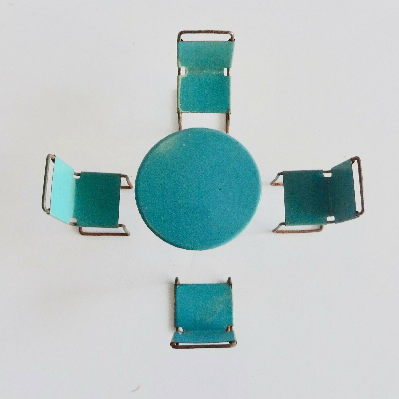 Bahaus Dolls Furniture Marcel Breuer Cesca Chairs photo for sale
