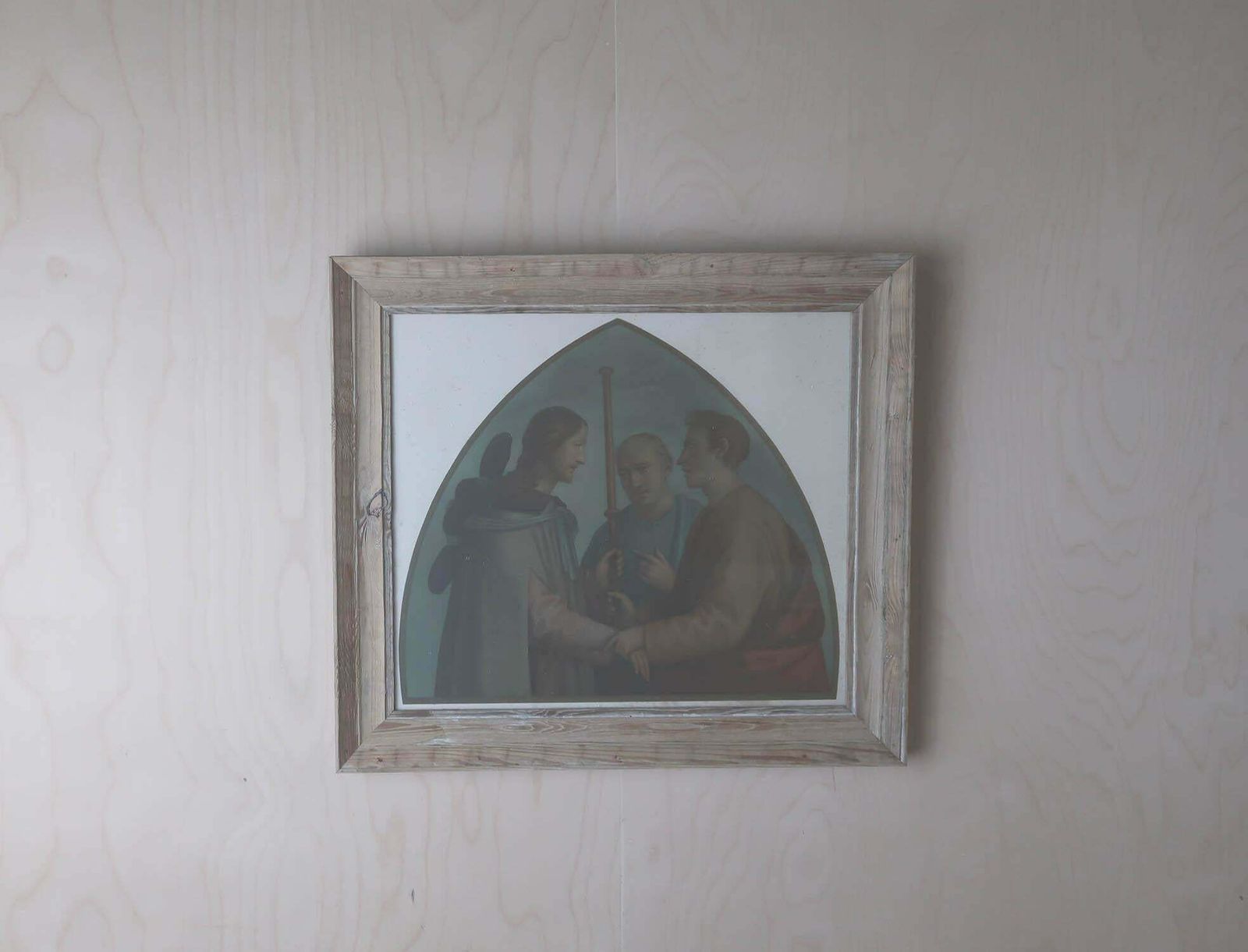 Original Antique Framed Print After Fra Bartolomeo. C.1870 photo for sale