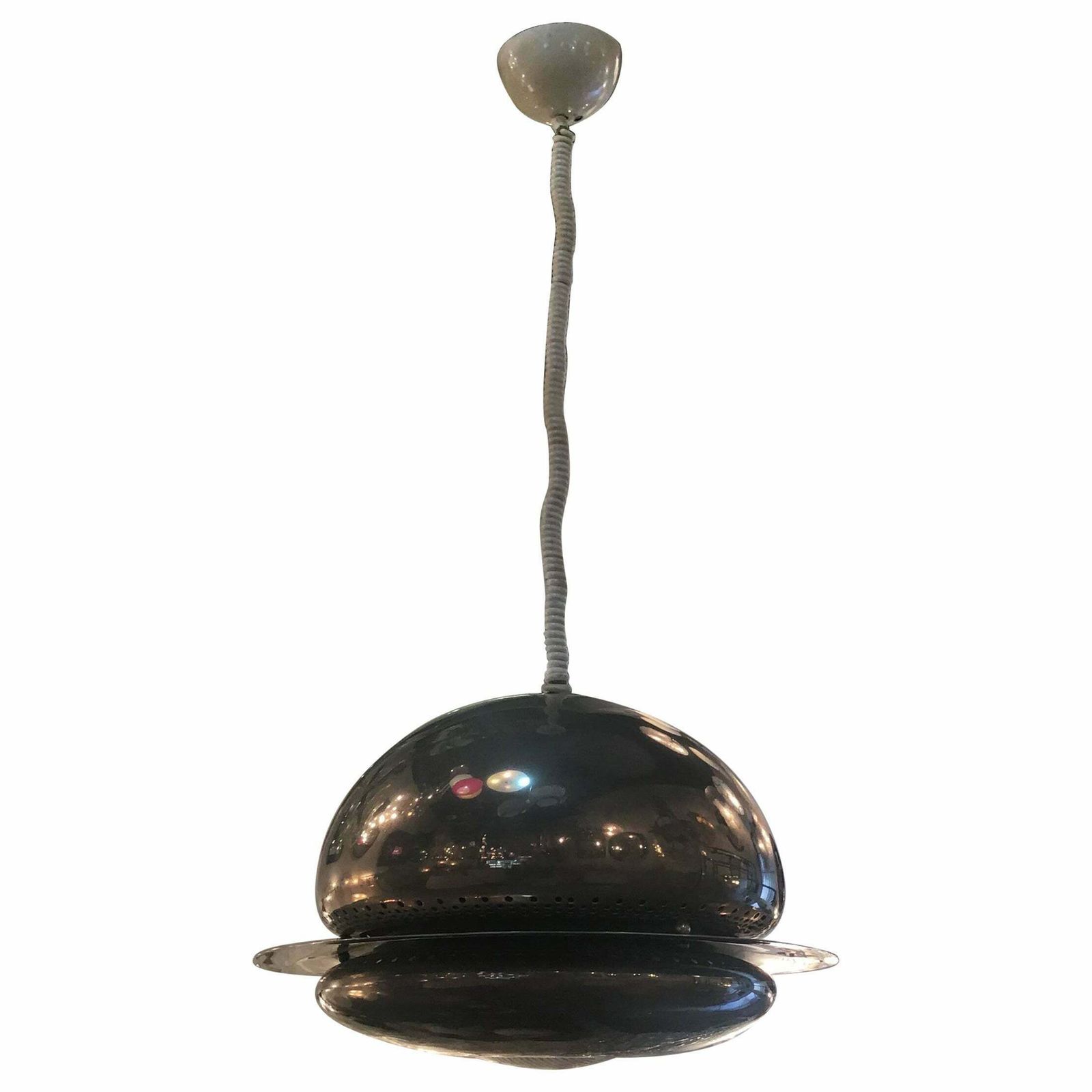 Afra And Tobia Scarpa "Flos" Metal Crome Glass 1960 Italy