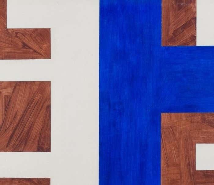 Harry Sandberg, Swedish Artist. Abstract Composition. Oil On Board. 1968 photo for sale