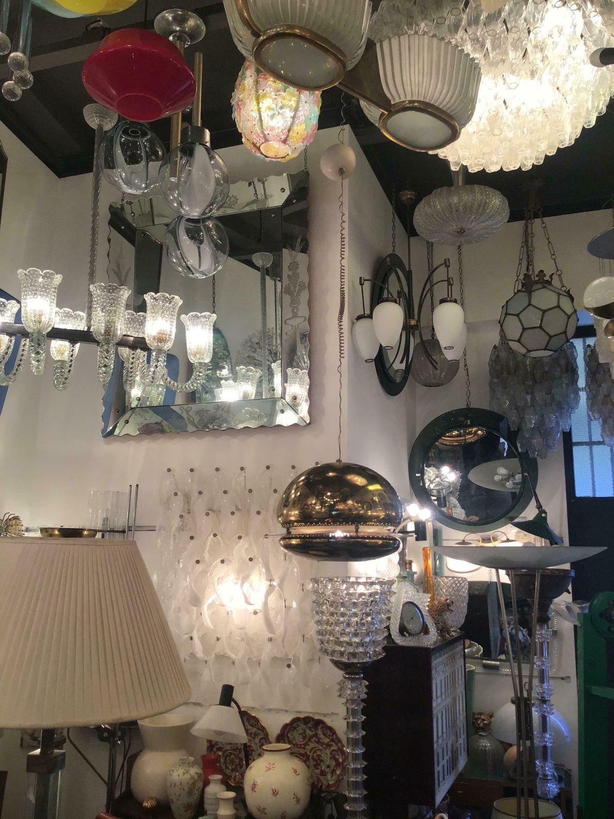Afra And Tobia Scarpa "Flos" " Nictea" Chandelier Brass Glass 1960 Italy photo furniture