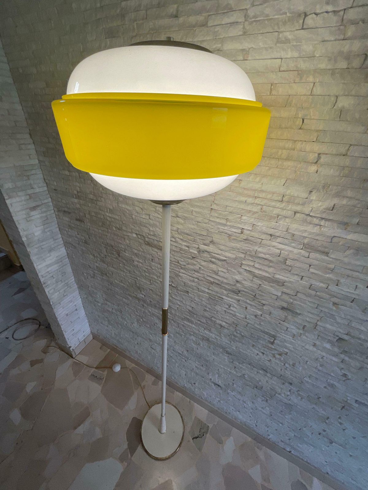Stilnovo Gaetano Scolari Floor Lamp 1950s, Made In Italy Vintage Design photo Lighting