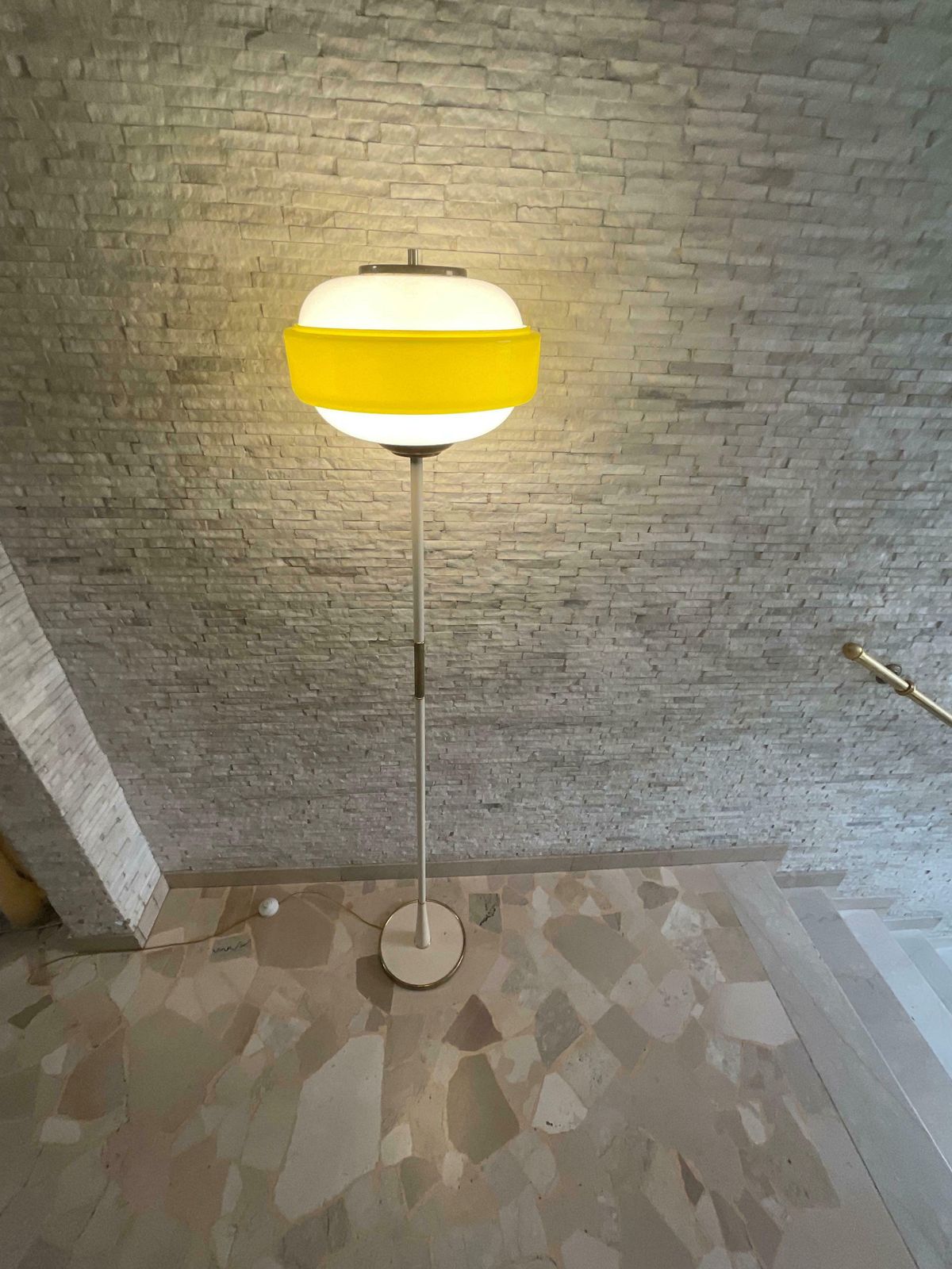 photo furniture Stilnovo Gaetano Scolari Floor Lamp 1950s, Made In Italy Vintage Design