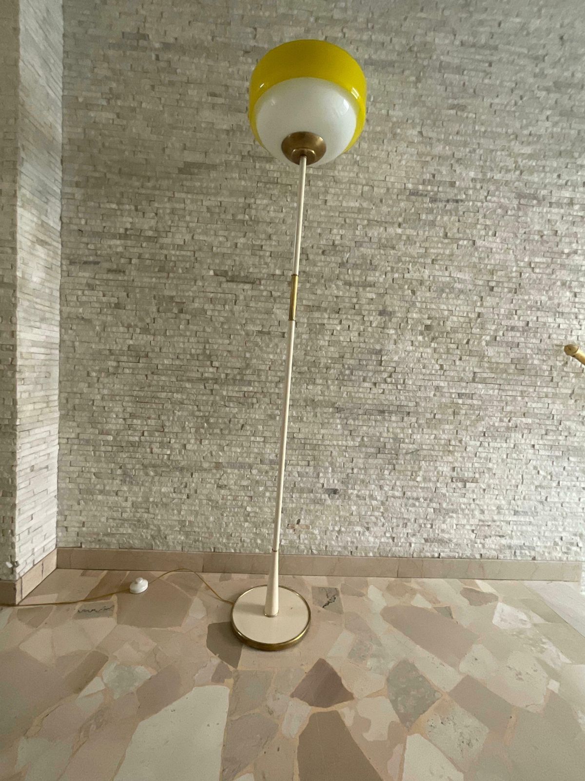Lighting Stilnovo Gaetano Scolari Floor Lamp 1950s, Made In Italy Vintage Design photo