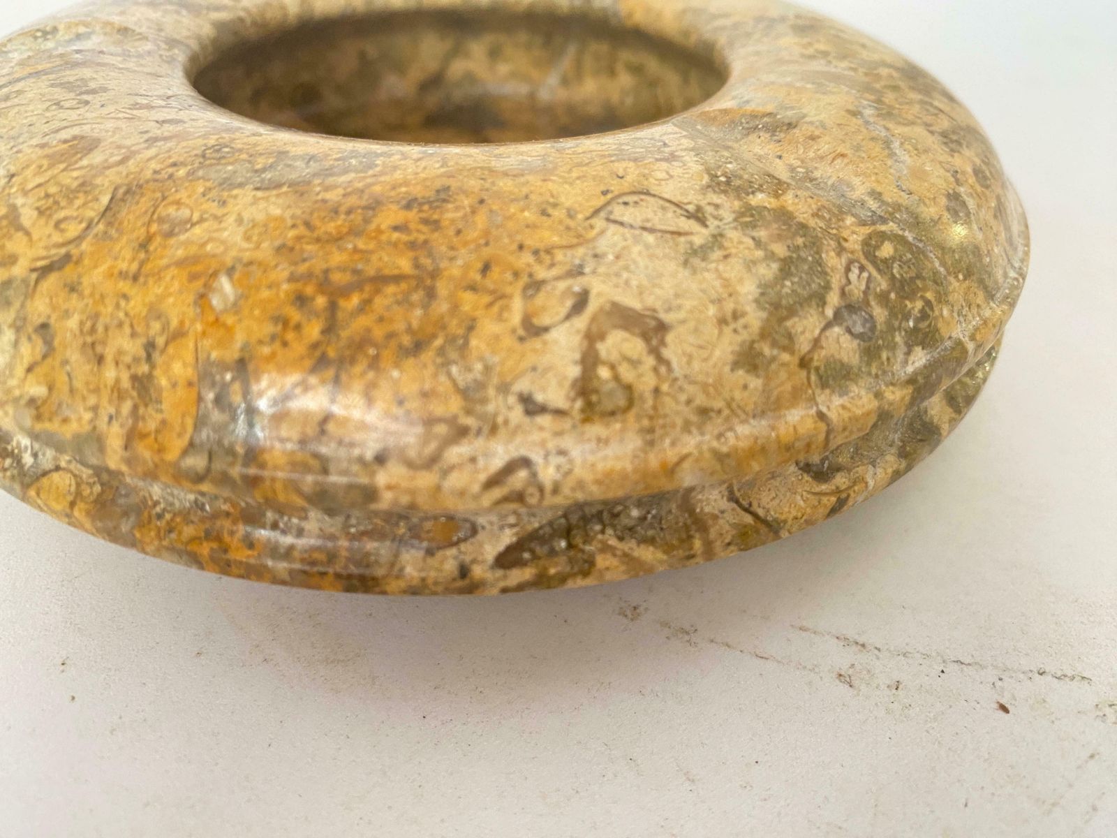 Vide Poche Ashtray In Marble Grey Color, Italy 1960 photo for sale