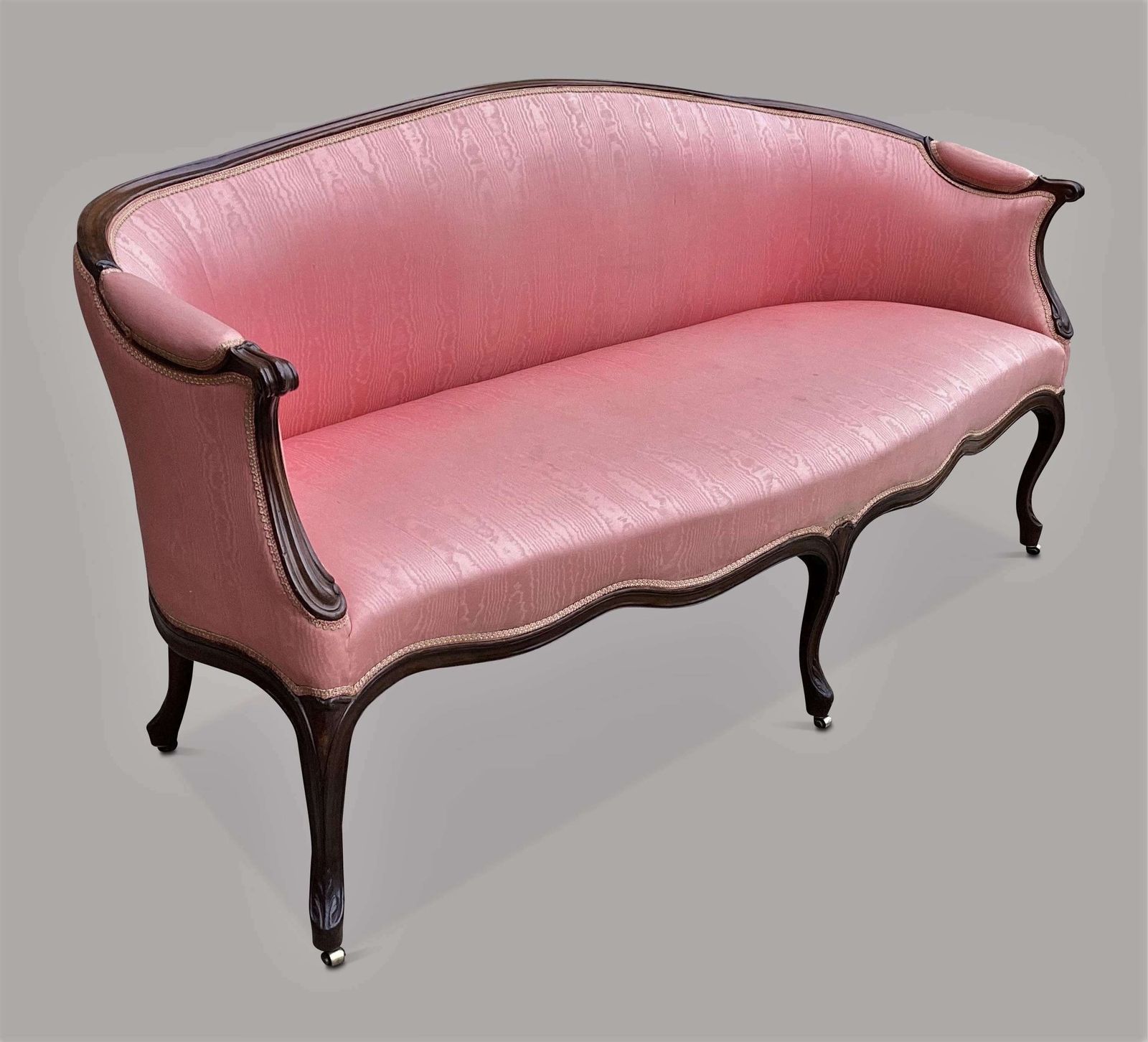 Elegant George III Hepplewhite Mahogany Sette / Sofa photo for sale