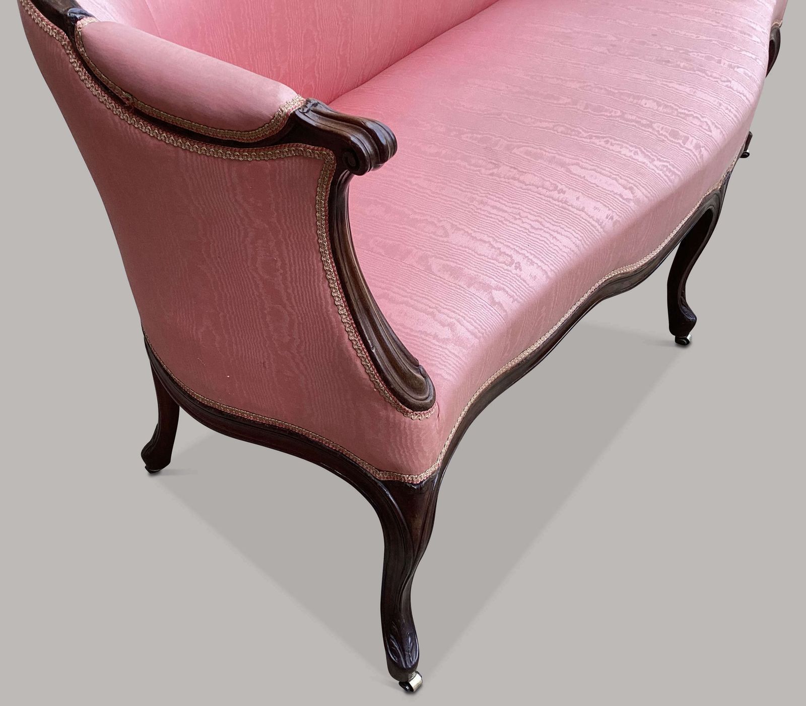 photo vintage Elegant George III Hepplewhite Mahogany Sette / Sofa