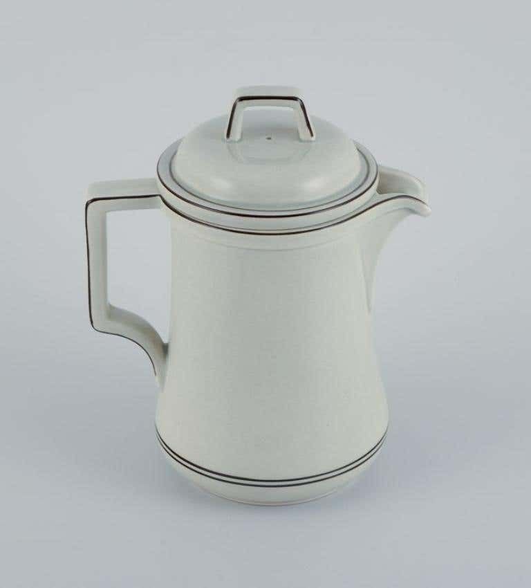 Jens Harald Quistgaard For Bing & Grøndahl. "Colombia" Coffee Pot In Stoneware photo furniture