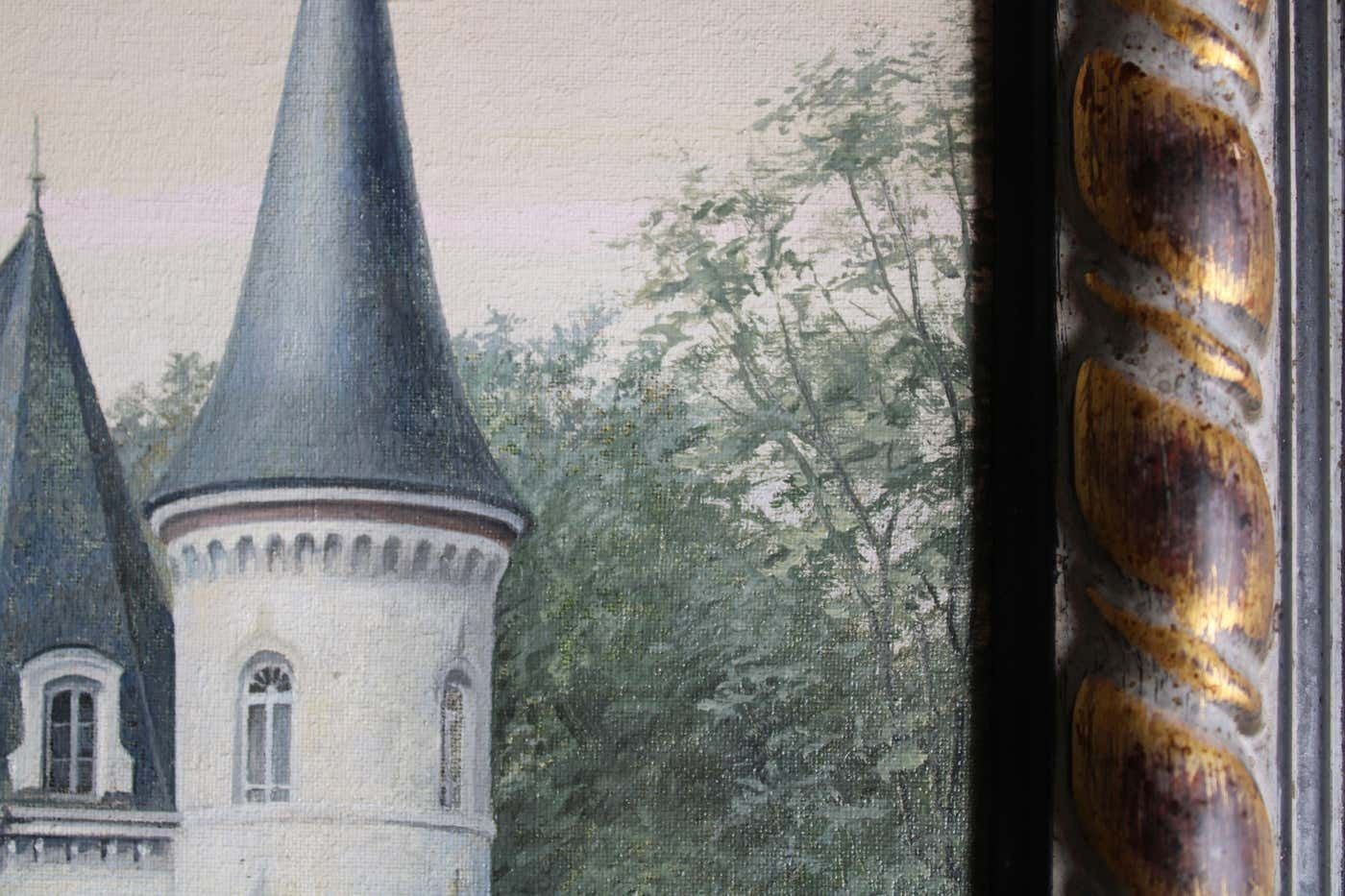 photo for sale Vladimir Pavlov Chateau Pichon Longueville. 1994. Canvas, Oil 1994