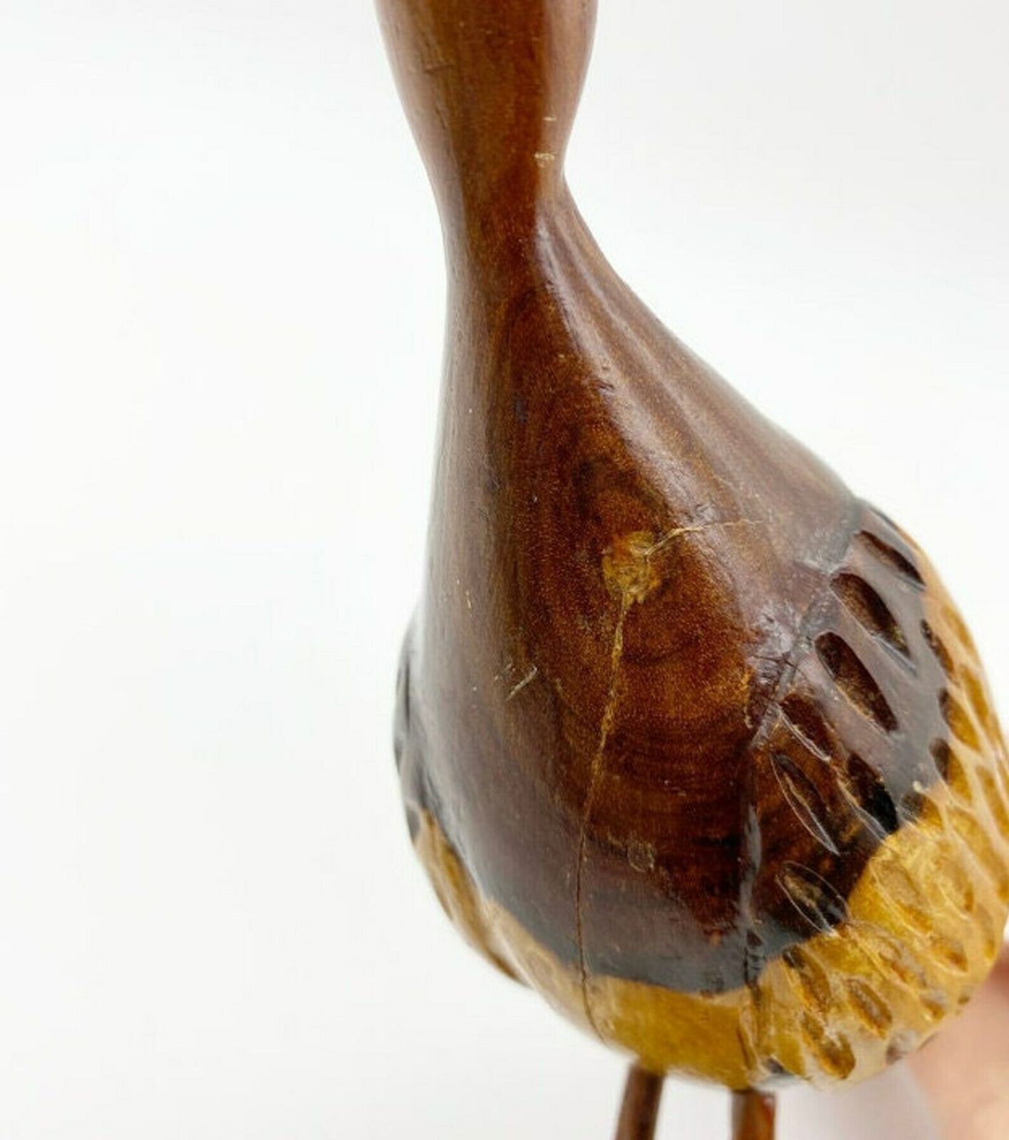 photo furniture Pair Of Wooden Birds Wooden Grouse Wooden Birds Figurines Woodenware