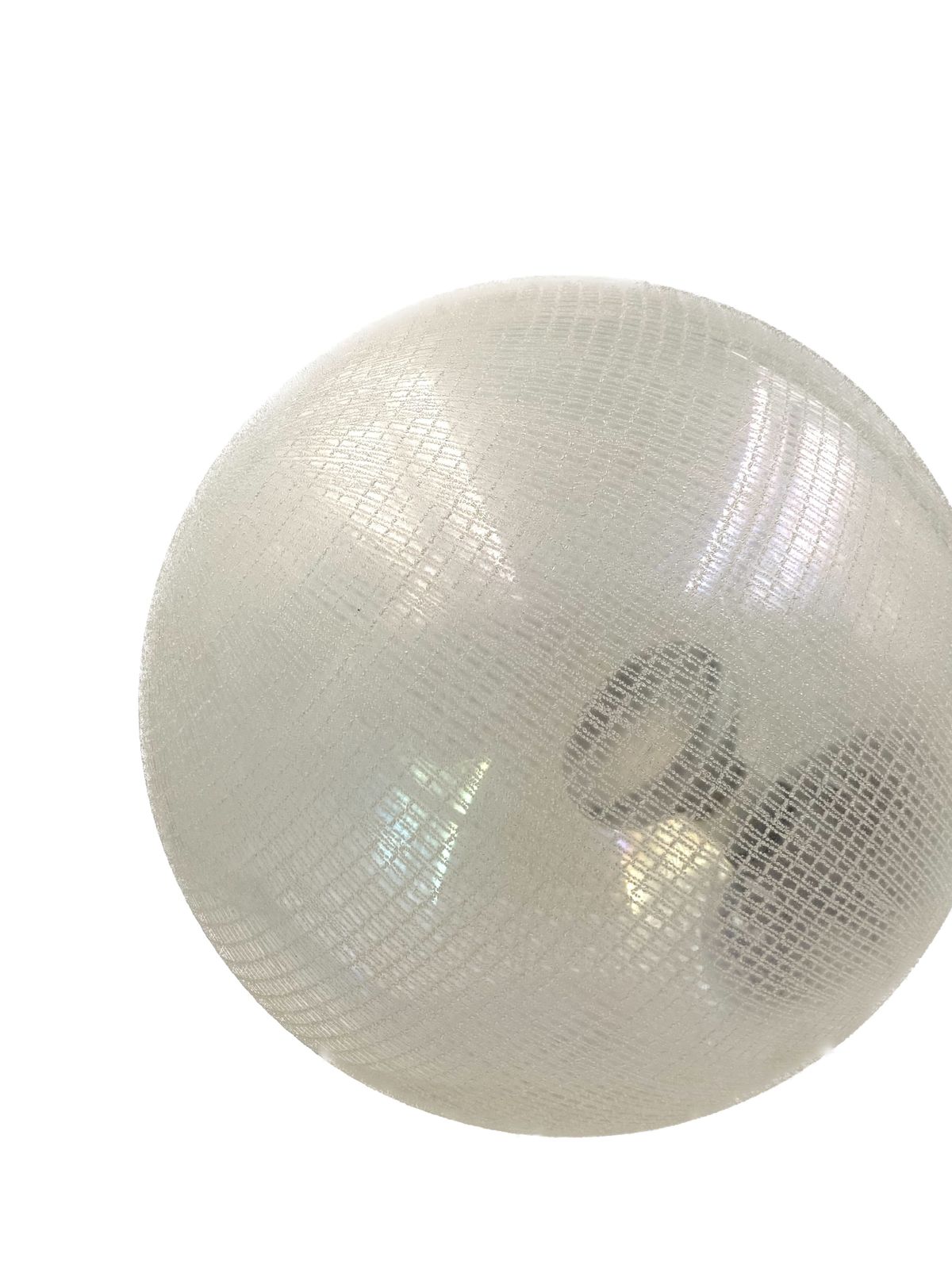 1300.0 Murano Glass Spherical Table Lamp, Mazzega Italy 1970s photo