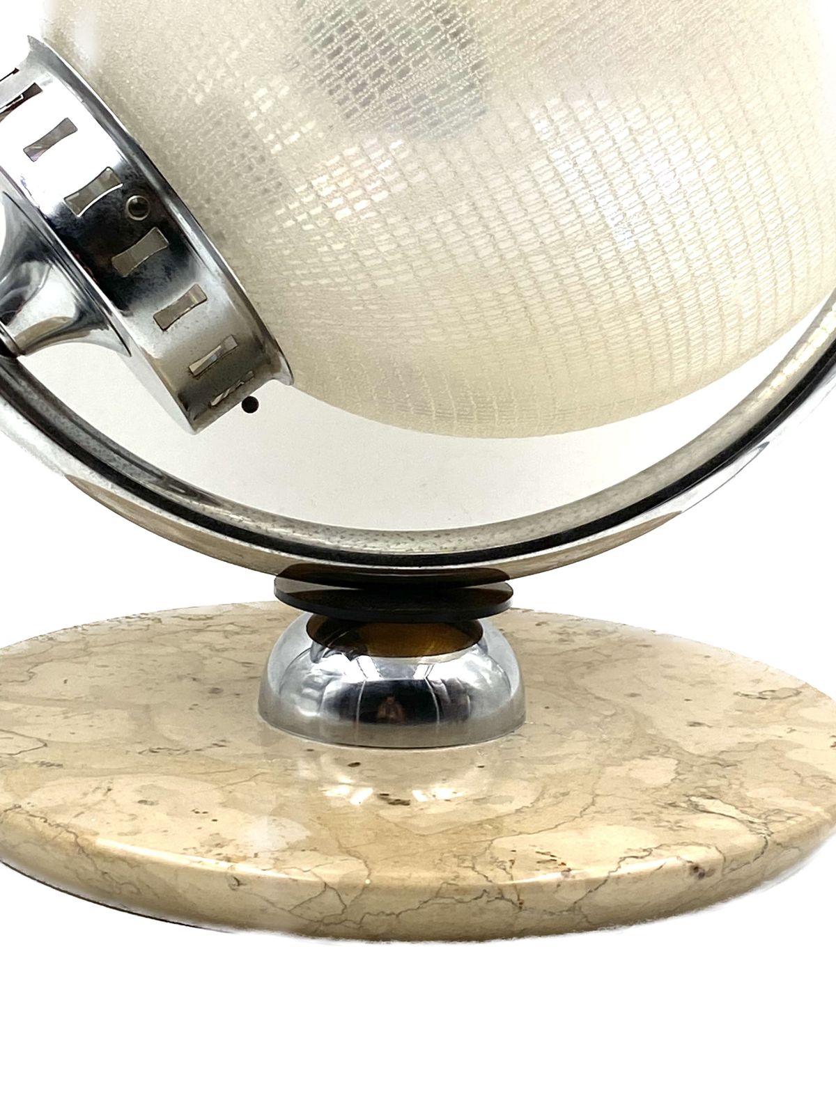 photo buy Murano Glass Spherical Table Lamp, Mazzega Italy 1970s
