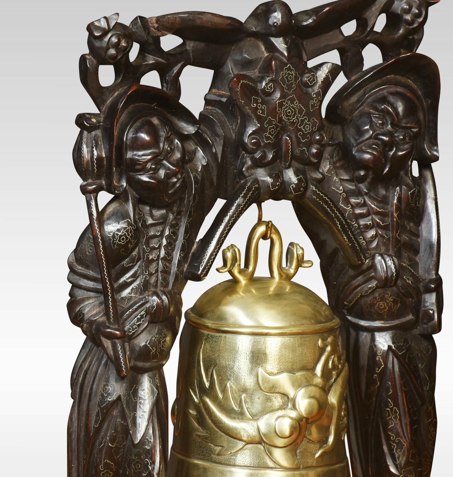 Oriental Brass Temple Bell photo 570.0