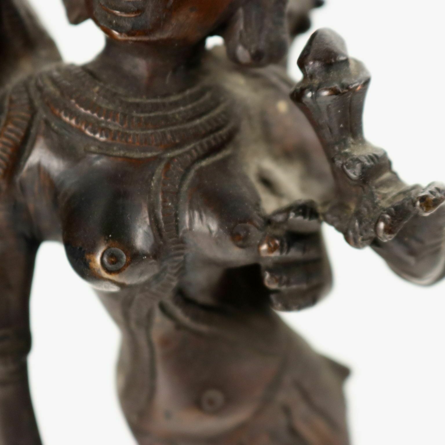 Krishna With A Gopi Bronze India Early 900s Antiques photo 621.3