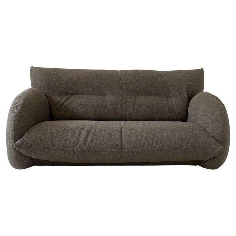 Mid Century Modern Italian Sofa 1960s New Upholstery photo for sale