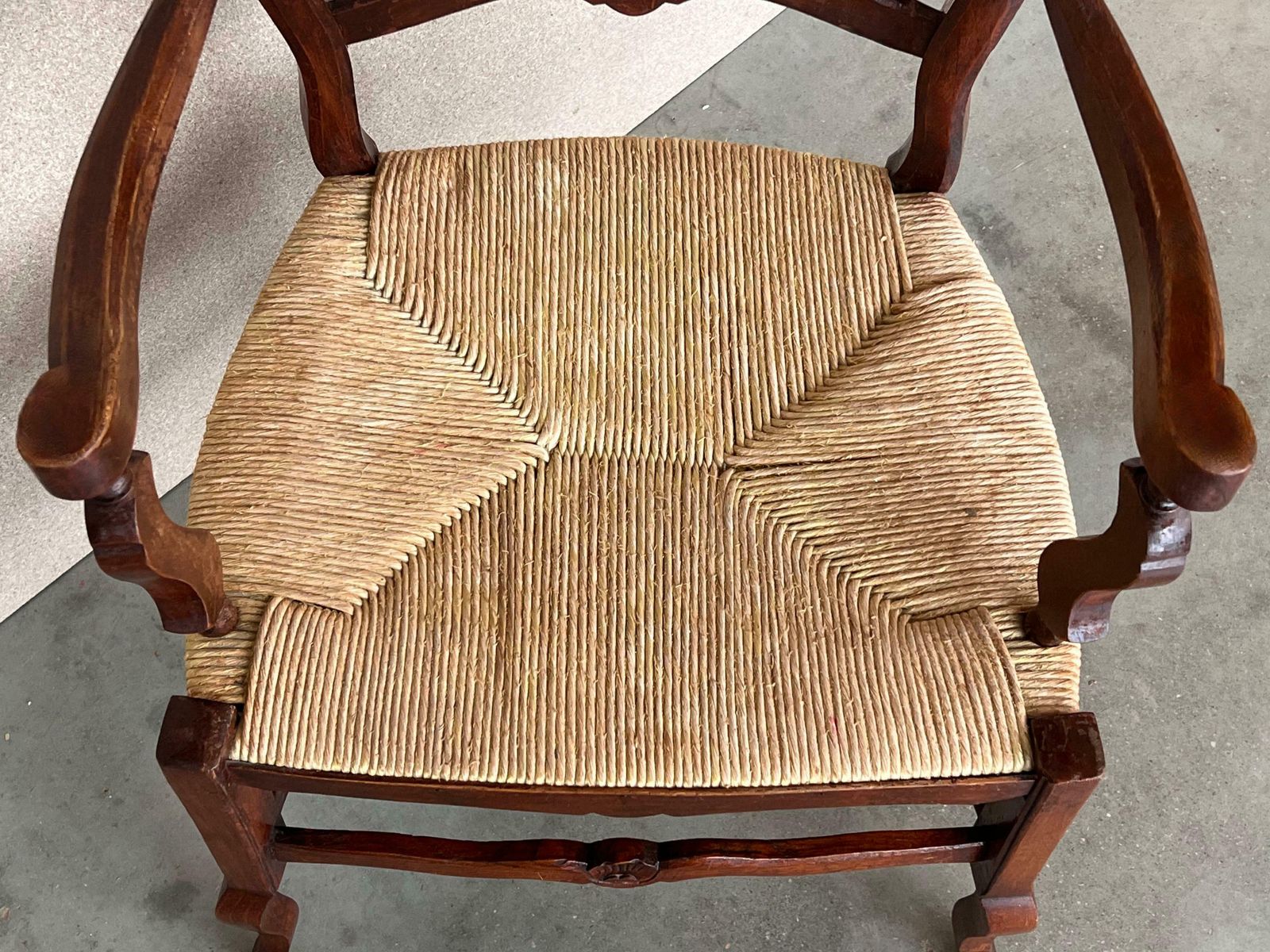 photo furniture 19th Set Of Eight Spanish Armchairs With Cane Seat