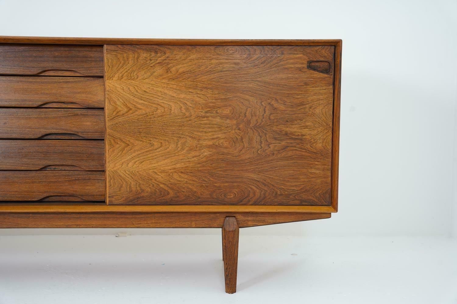 Scandinavian Midcentury Rosewood Sideboard By Egon Kristensen photo Furniture