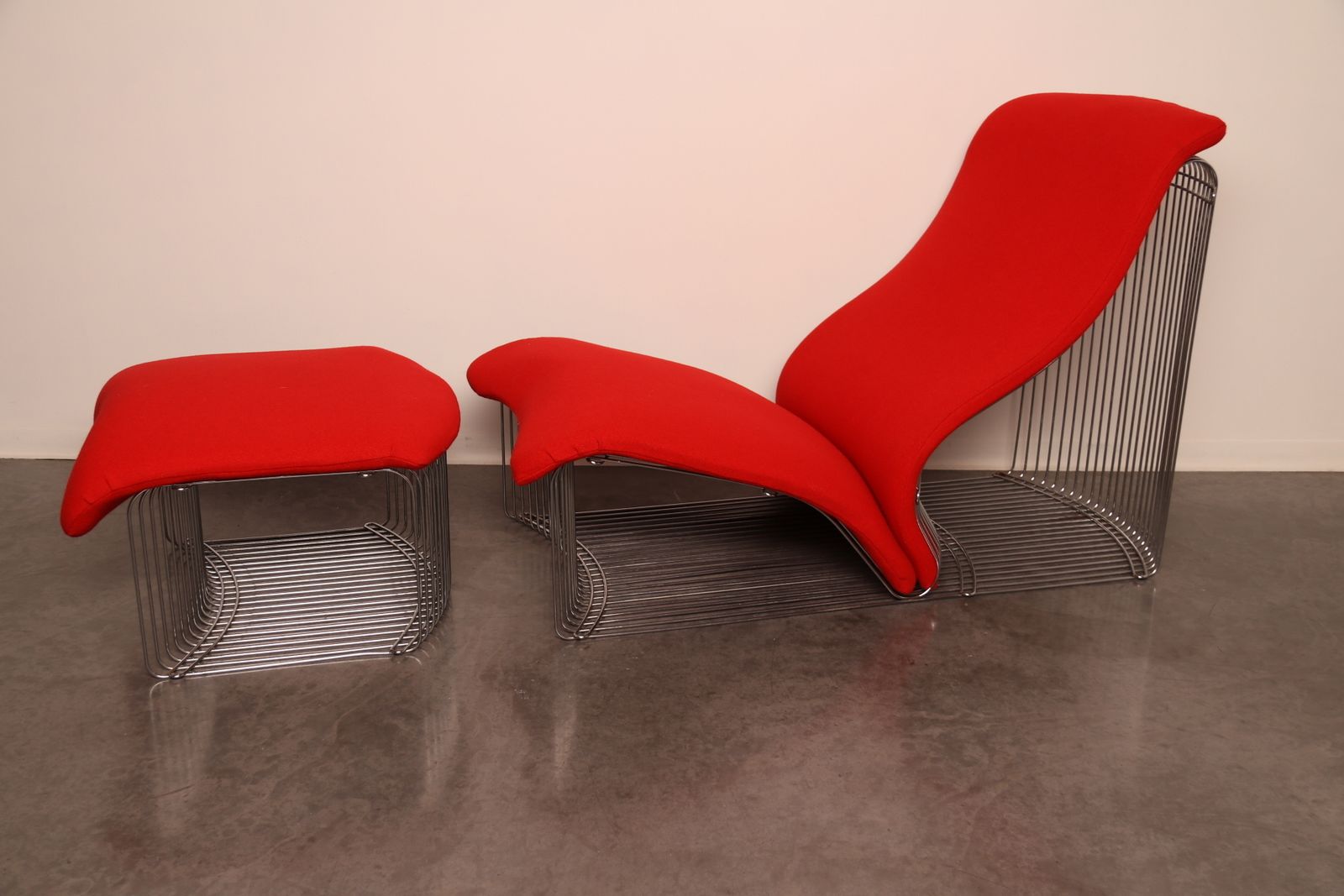 photo furniture Lounge Chair  'Pantonova' By Verner Panton For Fritz Hansen  Denmark   1970's