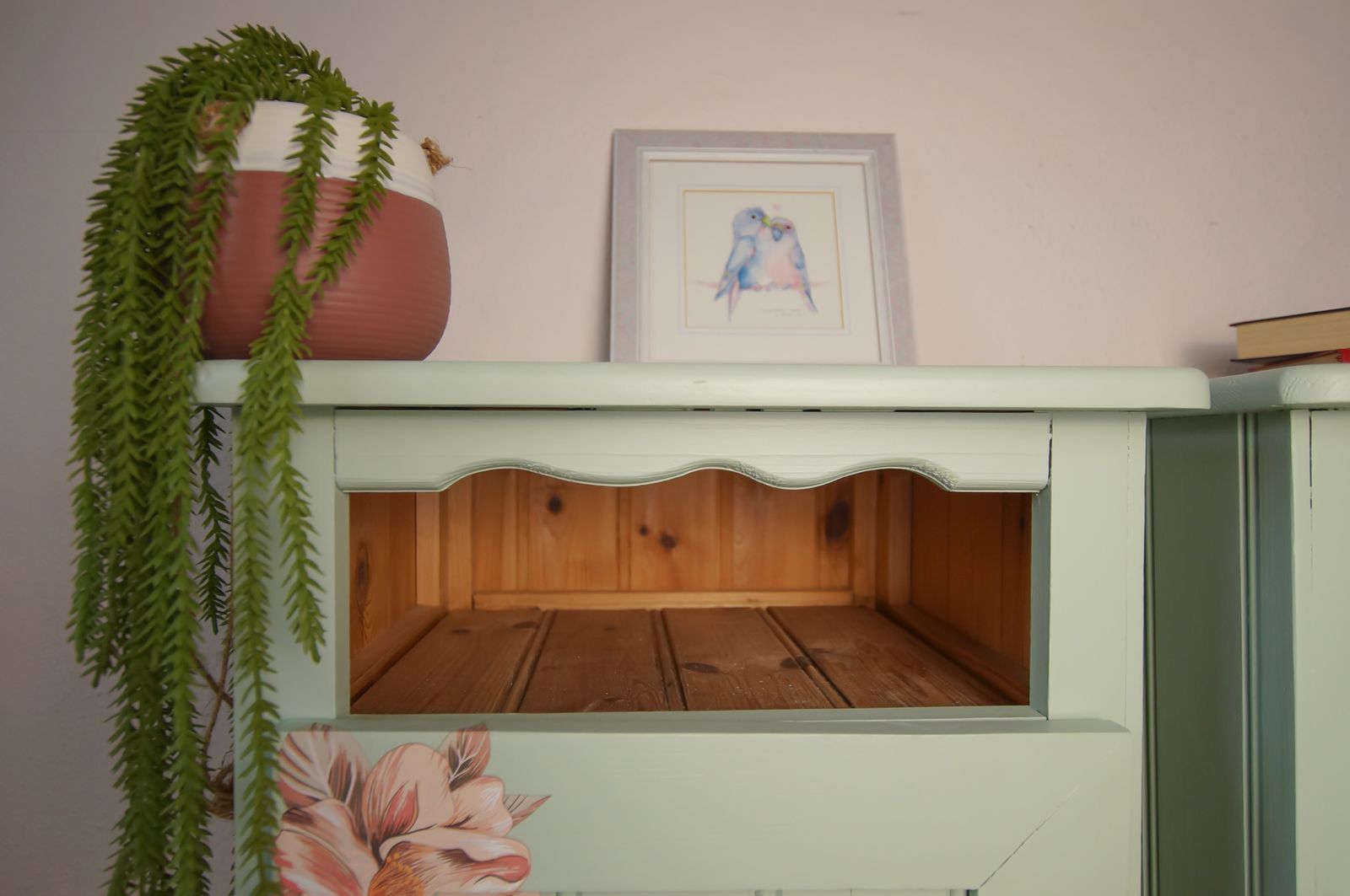 Floral Bedside Tables photo furniture