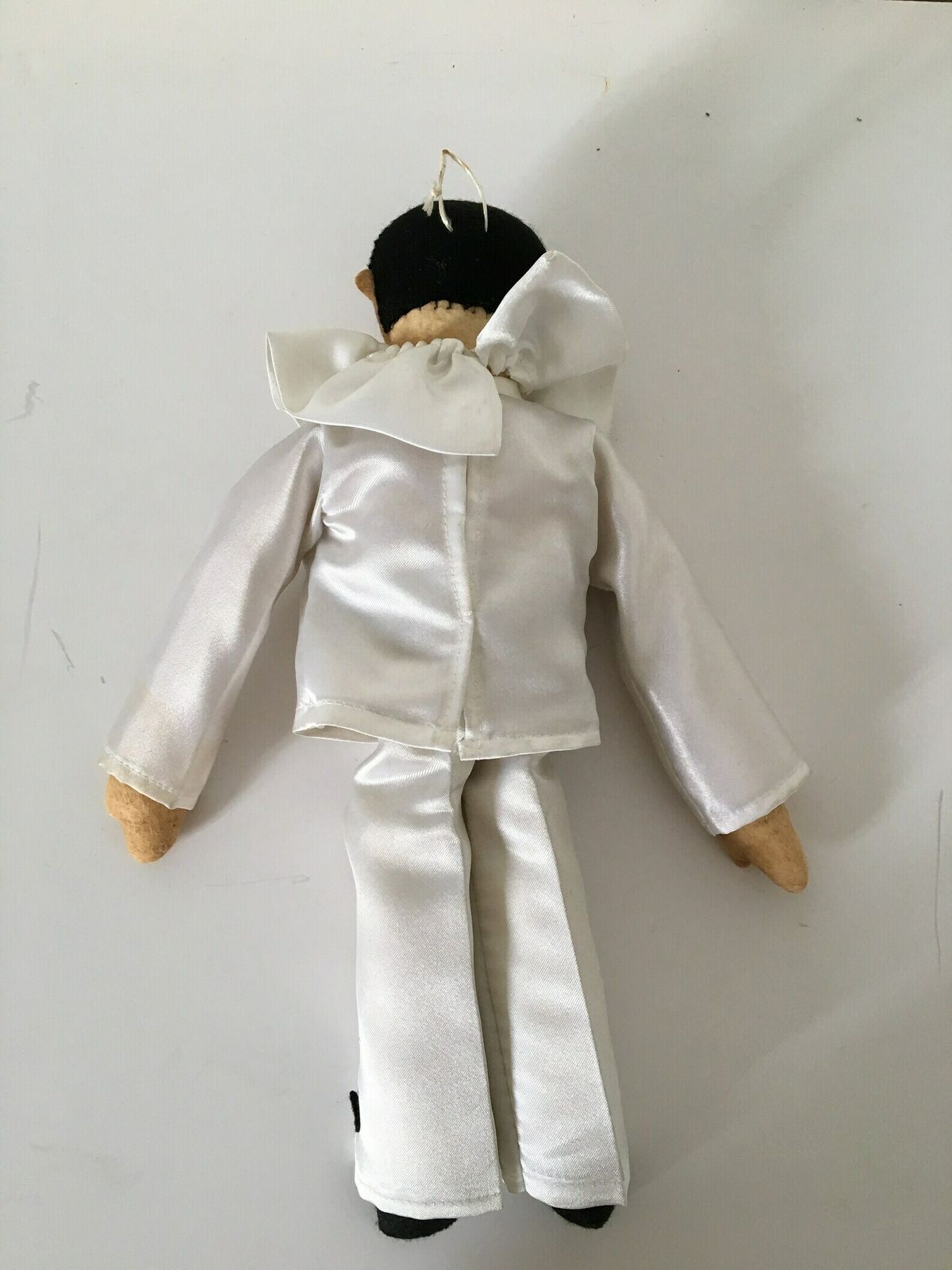 French Antique Primitive Pierrot Doll Handmade Pantomime Marcel Marceau Dolls Harlequin photo Home Decor