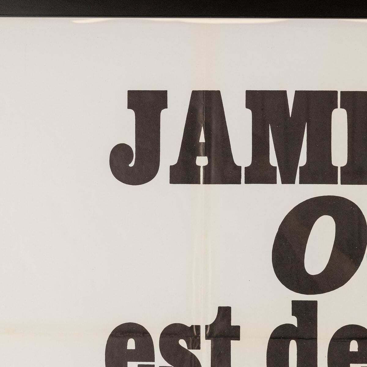 Original French Release James Bond On Her Majesty's Secret Service Poster C.1969 photo Art