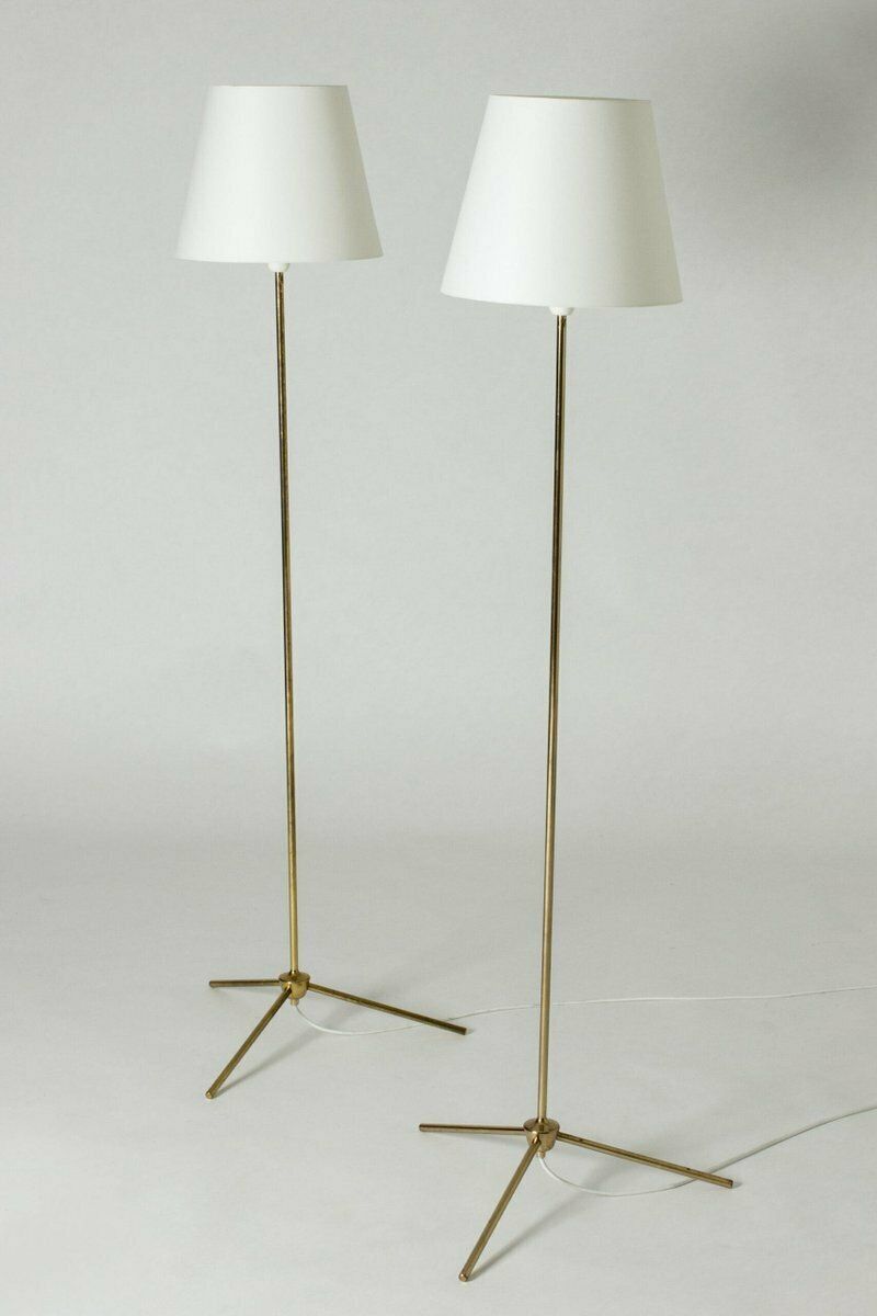 Modernist Floor Lamps From Bergboms, 1950s, Set Of 2 photo furniture