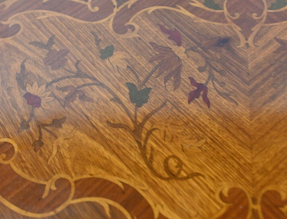 French Bombe Commode Marquetry Inlay Chest Drawers photo 795.0