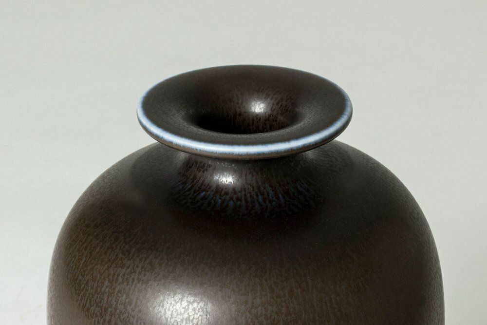 Stoneware Vase By Berndt Friberg From Gustavsberg, 1950s photo Home Decor