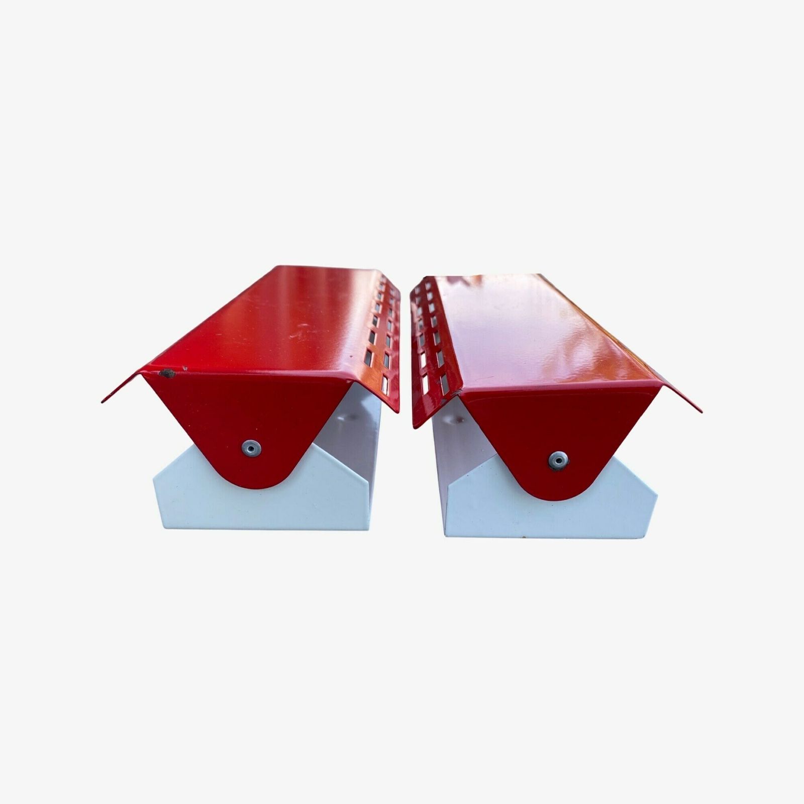 Set Of 2 Red G&G Vintage Night Lamps / Wall Lamp   Vintage 80s Style | Kids Room Night Lights | Vintage Wall Lighting 1980s photo Lighting