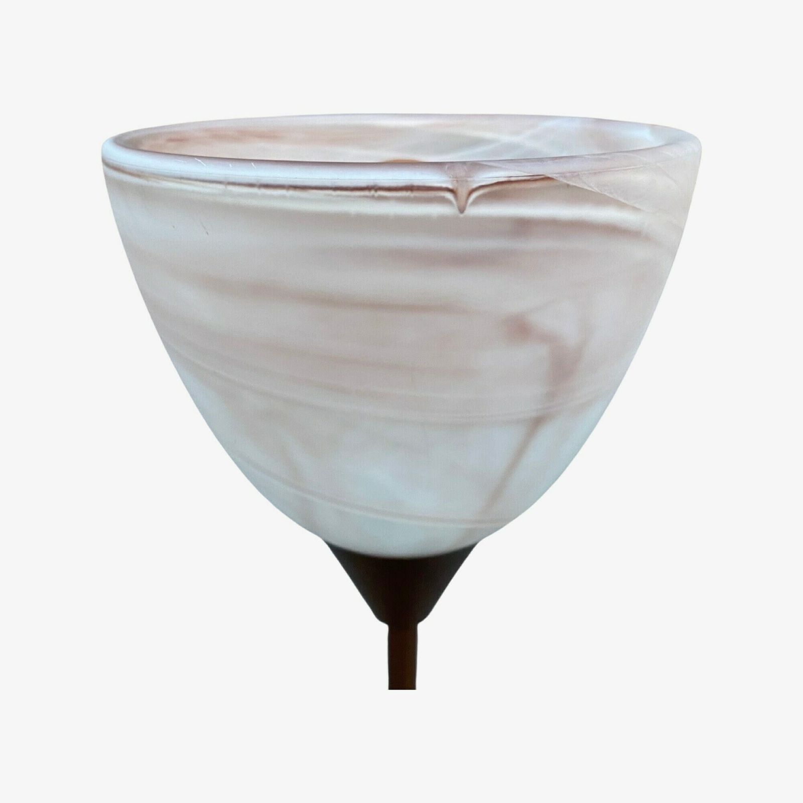 photo for sale Original Italian Murano Table Lamp | Handmade In Italy | Vintage Murano Glass Table Lamp | ‘Vetro Eseguito’ Design | Murano Glass Table Lamp