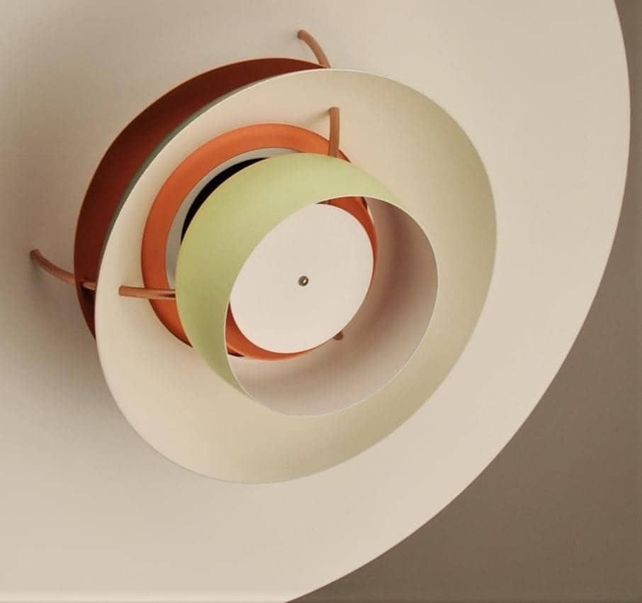 Custom Ph5 Louis Poulsen Pendant Light | Vintage 1970's '4 Shades Of Green' photo 950.0