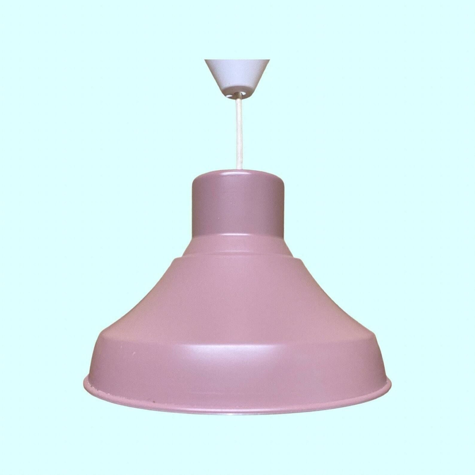 Purple Vintage Pendant Light From The Mid Century Danish Design Industrial Metal Hanging Lamp Scandinavian Modern Lighting Ocher Purple