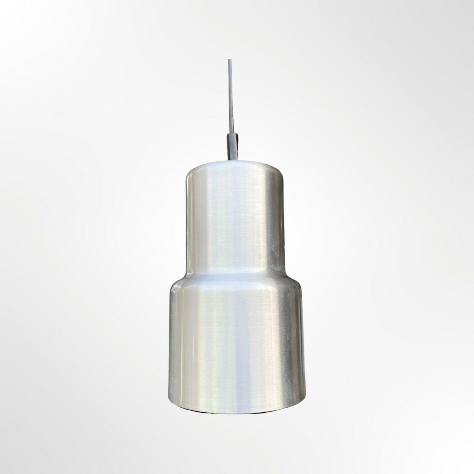 photo furniture Vintage Philips Pendant Lamp | Industrial Brushed Metal Hanging Lamp From The 1970s | Philips Design Made In Holland | Retro Pendant Light